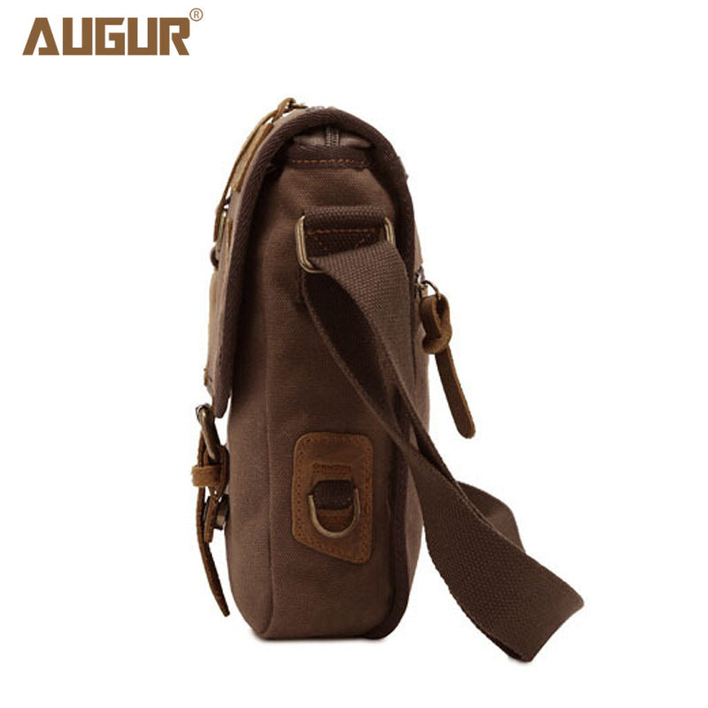 2021 new canvas bag, leisure men's bag, men's shoulder bag, Korean bag leisure business package 601