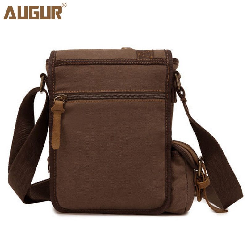 2021 new canvas bag, leisure men's bag, men's shoulder bag, Korean bag leisure business package 601