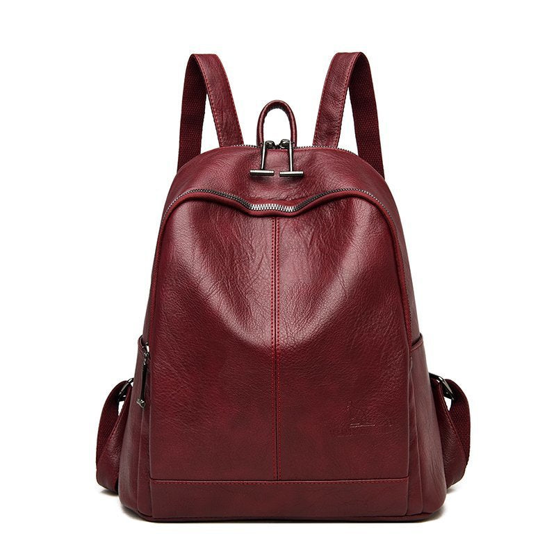 Fashion Simple Women's Sheepskin Pattern Backpack