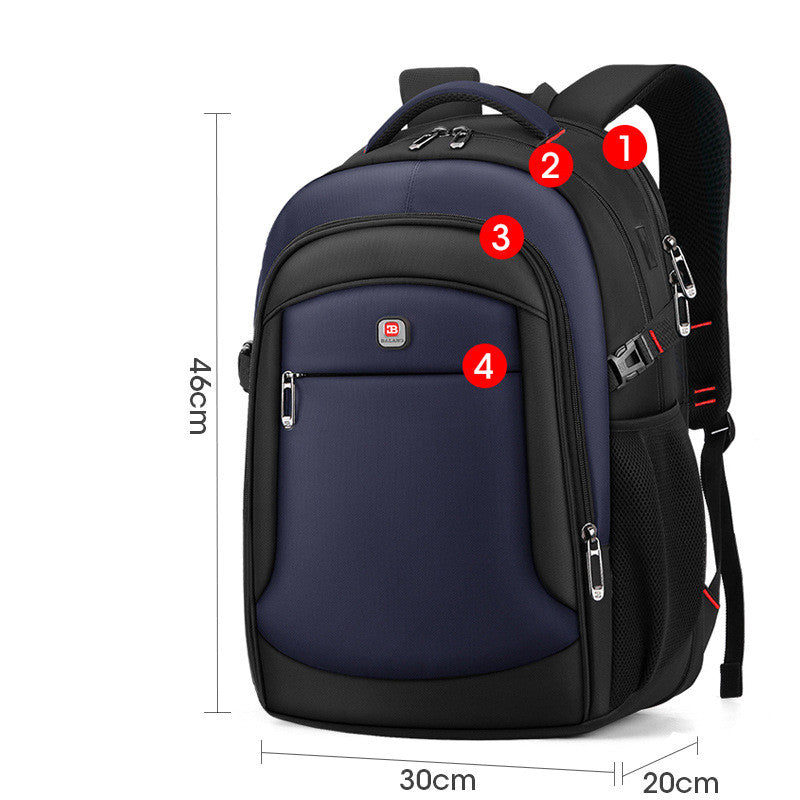 Casual Men's Laptop Bag Fashion Student School Bag