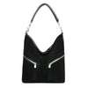 Frosted Cowhide Bucket Bag With New Personality And Versatile