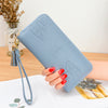 Ladies Long Leather Multifunctional Leather Wallet