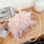 Turkey Feather Pearl Chain Diagonal Handbag