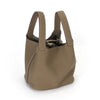 Women's Large Capacity Vegetable Basket Leather Bag
