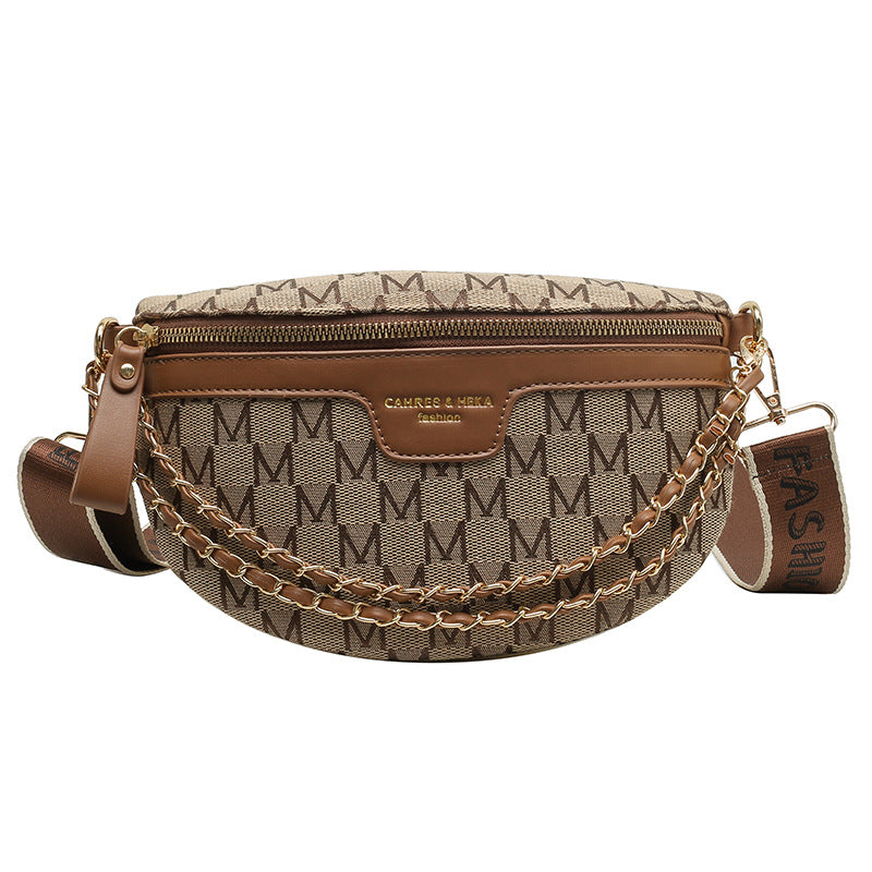 Letter Ladies Shoulder Bag Western Style