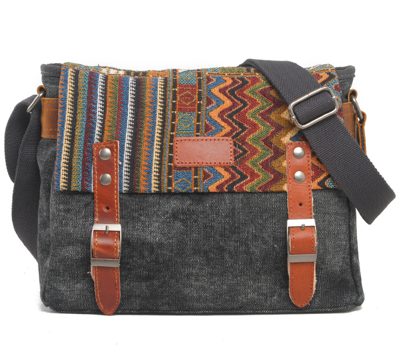 Vintage shoulder bag ethnic style