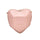 Geometric heart-shaped bag