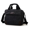 New men's canvas bag compartment Mens satchel retro casual bag large cross section