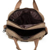 New men's canvas bag compartment Mens satchel retro casual bag large cross section