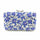 European And American Boutique Flower Rhinestone Dinner Clutch