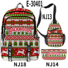 Printed Surrounding Men And Women Cool And Simple Backpack Set