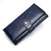 Leather lady antimagnetic RFID wallet