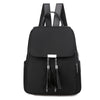 Women's Oxford Cloth Large Capacity Tassel Backpack