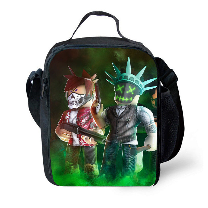 New Roblox Game 3-Piece Large Capacity Backpack