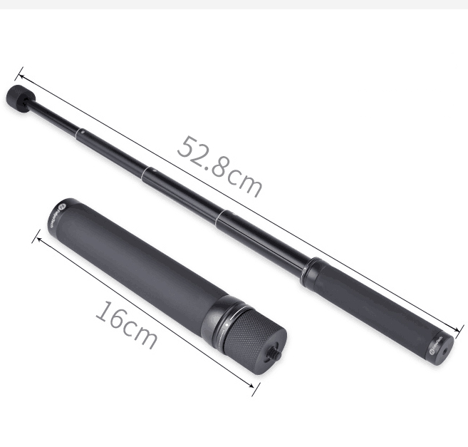 Retractable lengthened selfie stick