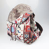 Yunnan ethnic wind backpack linen hat shoulder bag unique pumping cover backpack