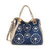 New European And American Fashion Denim Shoulder Bag