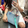Ladies lychee pattern leather bag