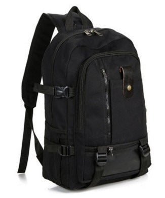 2021 Korean men's Leisure Canvas Bag retro fashion school computer backpack