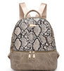 Fashionable personality stitching ladies all-match backpack