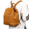 Crazy Horse Leather Retro Ladies Backpack