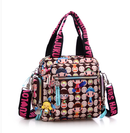 Waterproof nylon cloth ladies bag