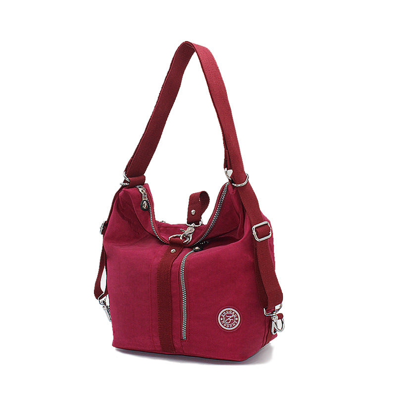 Backpack Handbag Nylon Crossbody Shoulder Bag