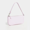 Patent leather shoulder bag