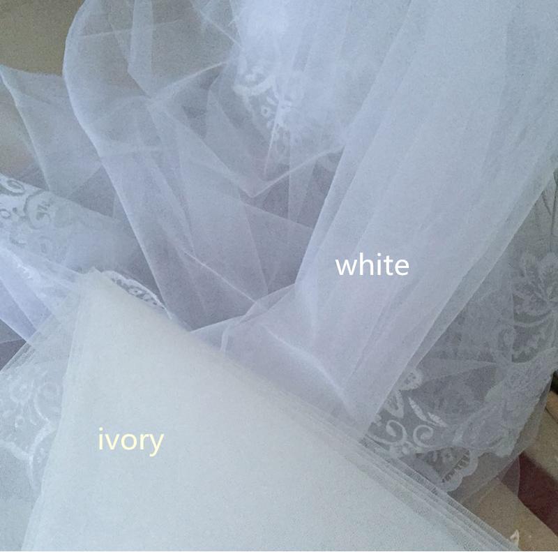 Bridal veil wedding dress accessories