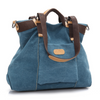 Vintage casual canvas bag student handbag