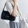 PU retro portable baguette bag