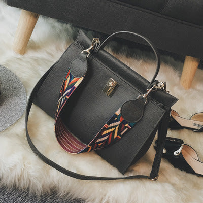 In The Spring Of 2021 New Handbag Korean Color Strap Shoulder Bag Handbag Shoulder Lock Casual Fashion