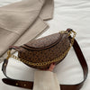 Texture Printing Niche Handbags Wild Ins Chest Bag Broadband Messenger Bag