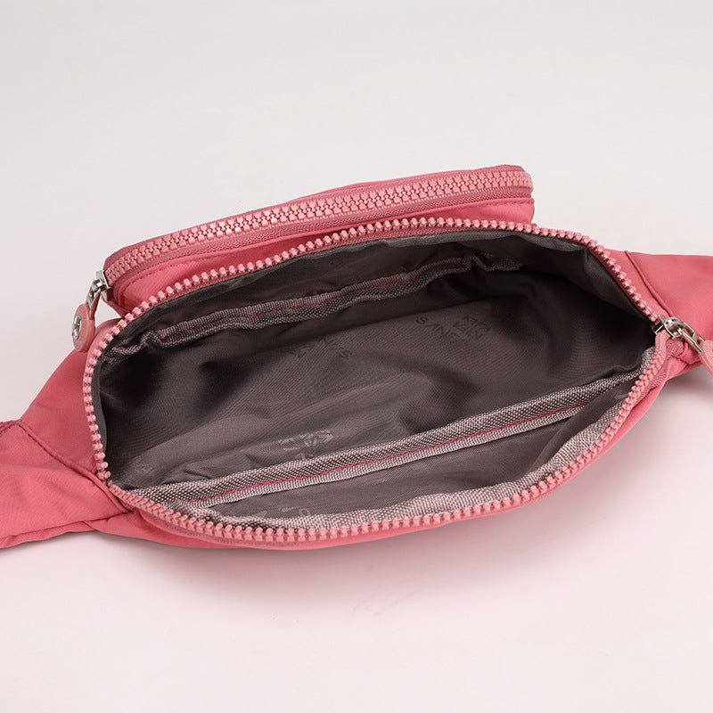 Women's Ins Large Capacity Multifunctional Messenger Waist Bag