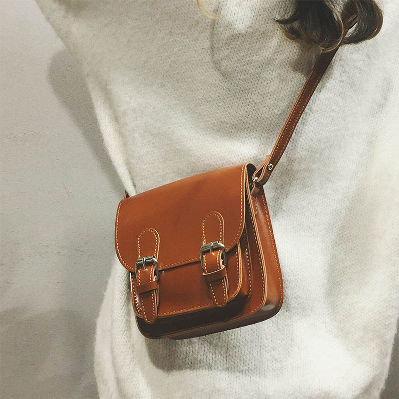 New All-match Mini Crossbody Shoulder Bag In Soft Leather