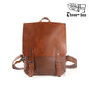 PU Leather Travel Backpack Leather Men Laptop Backpack Male Large Capacity