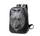 3D Wolf Head Student Backpack Korean Edition Bags Shoulder Bags for Men and Women
