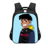 Polyester Children's Schoolbag New Style Backpack With Reflective Strips