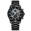 Quartz Watch Skeleton Design Multifunctional