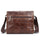 Foreign trade leather bag cross section bangalor retro head leather satchel oil wax men leisure bag