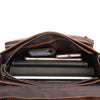 Foreign trade leather bag cross section bangalor retro head leather satchel oil wax men leisure bag