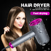 Net Red Hammer Hair Dryer Household Mute Hot And Cold Air