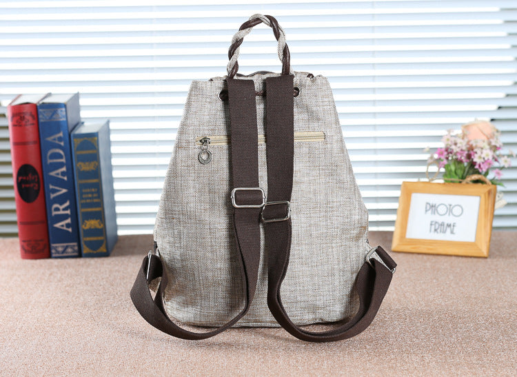 Colorful original female bag ethnic style backpack