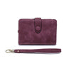 Photographic leather goods * matte wallet female short Korean version