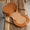 Vegetable Tanned Natural Cowhide Material DIY Retro Shoulder Bag