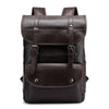 Backpack PU leather student bag