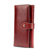 Leather lady antimagnetic RFID wallet