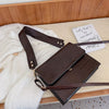 Western chic broadband messenger bag women