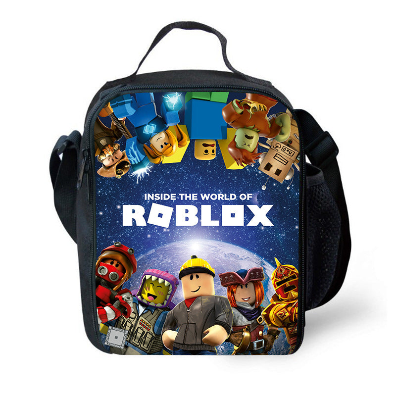 New Roblox Game 3-Piece Large Capacity Backpack