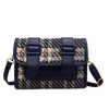 Women's Fashion Plaid Messenger Bag Casual One Shoulder